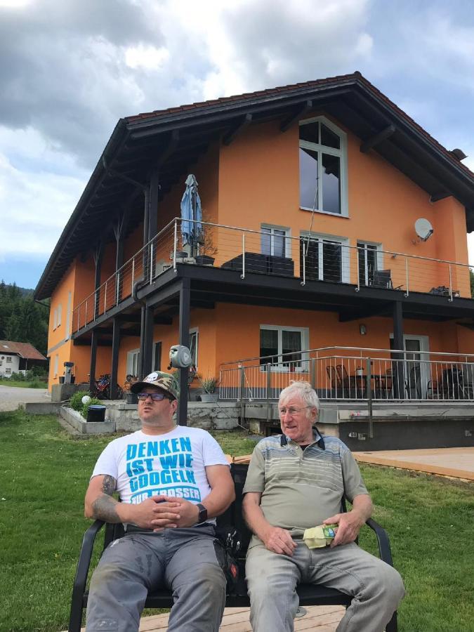 Erlebnispension Zum Wanderer Sepp Arnbruck Exterior foto