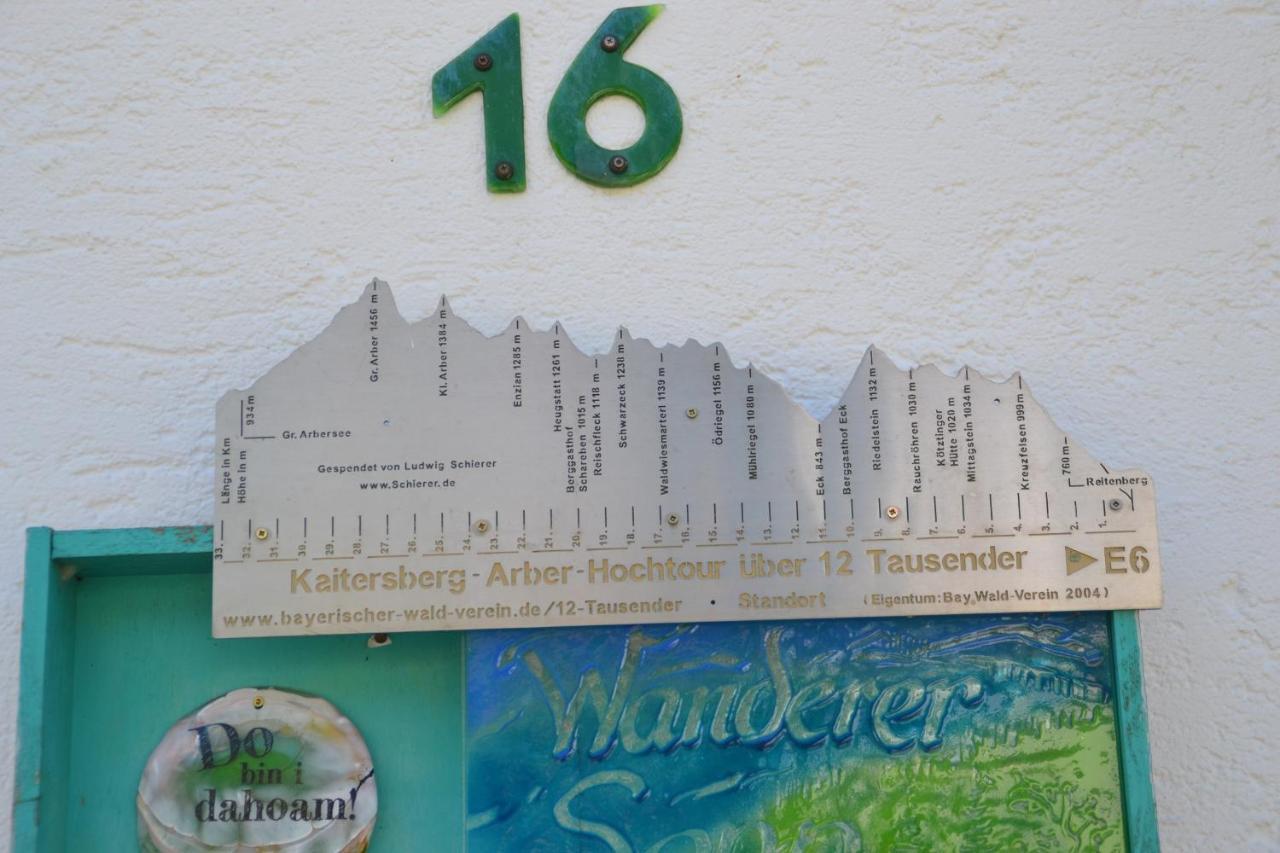 Erlebnispension Zum Wanderer Sepp Arnbruck Exterior foto
